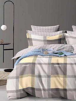 Постельное белье сатин элит на молнии - Сияние Семейный (нав.70х70)