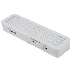 ULR-Q401 2W/DW WHITE S01 Светильник светодиодный аварийного освещения ВЫХОД. Дневной свет (6500K). Встроенный аккумулятор AC/DС. Корпус белый. ТМ Volpe.
