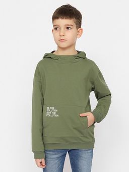 CRB wear/CWJB 63349-37-341 Толстовка для мальчика,зеленый/Ex.Cherubino