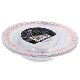 Тарелка суповая 19*4см "DOLCE VITA" в наборе 6шт, красная