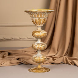 Подсвечник металл «Ярусы» для одной свечи 16×16×31 см