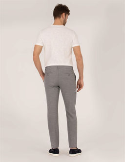 Gri Ex. Slim Fit Kuma_ Pantolon