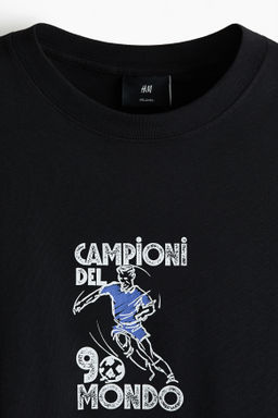 Camiseta con motivo estampado Loose Fit - H&m фото 29