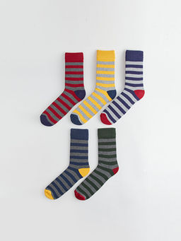 ?izgili Erkek Soket ?orap 5li