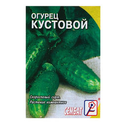 Цена за 5 шт. Семена Огурец "Кустовой", 0,5 г
