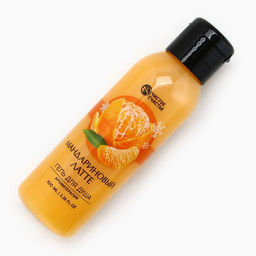 Цена за 2 шт. Гель для душа, 100 мл, аромат мандаринового латте, Чистое счастье