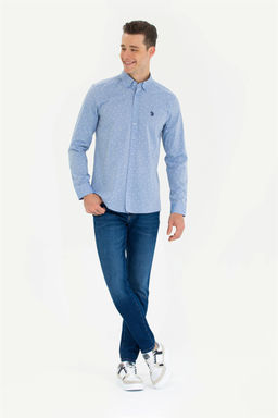 U. S. Polo Assn Мужские темно-синие джинсовые брюки - U.s. polo assn фото 8