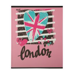 Светоч Тетрадь Lifestyle A5 48 л. на скобе 60 г/кв.м , белизна 90 % 10 шт. клетка SVT_480921_03 яр.розовый