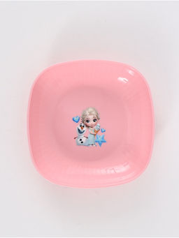 Тарелка пластиковая детская, 14,5*14,5 см, Принцесса