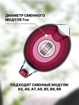 -20% Фильтр-кувшин Прованс 4.2 л (небъющийся) со счетчиком ресурса, Аквафор  фото 3