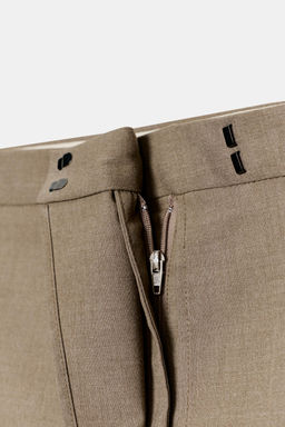 ZW COLLECTION WRAP FRONT TROUSERS - Zara фото 7