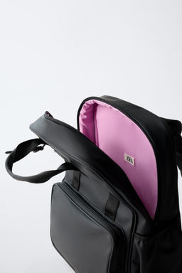 RUBBERISED SCHOOL BACKPACK - Zara фото 4