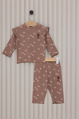 K_z Bebek Vizon Pijama Tak_m_ Sepette S_rpriz _ndirim