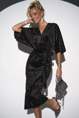 Платье Нимфа (чёрный) - Эльза фото 17