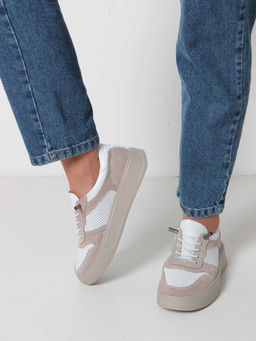 Кеды 149.LusiR2la. Белый бежевый