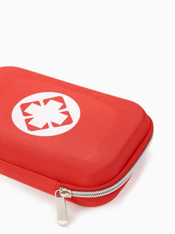 Косметичка-аптечка дорожная на молнии, с принтом Медицинская, красная - Simaland фото 2