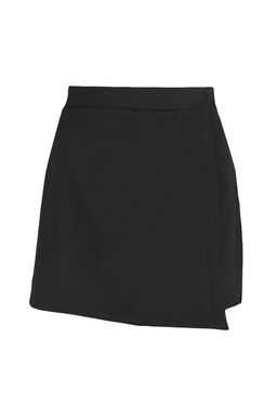 Siyah Kruvaze Dokuma Sort Etek TWOAW20SR0072