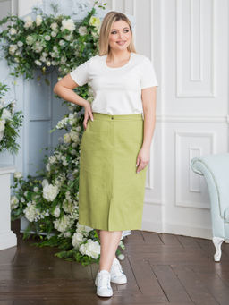 Юбка 1332 лайм - Novita фото 5