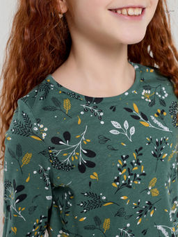 Платье Алиса дл/р горчичные ветки на темной полыни - Sovalina фото 10