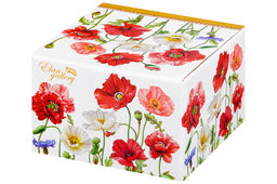 Набор 2 салатников - 15*15*7 см 700 мл Маки NEW BONE CHINA - Elan gallery фото 6