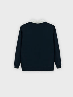 Джемпер для мальчиков синий - Mark formelle фото 9