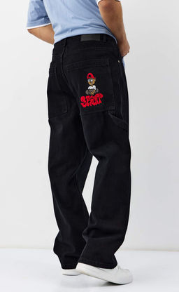 Джинсы муж. F511-0100 black