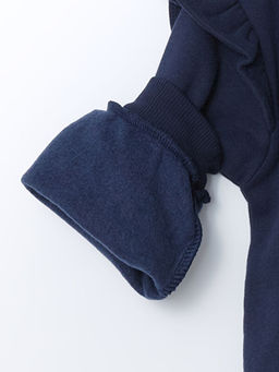 Bisiklet Yaka Nak??l? Kal?n K?z ?ocuk Sweatshirt - Waikiki фото 3