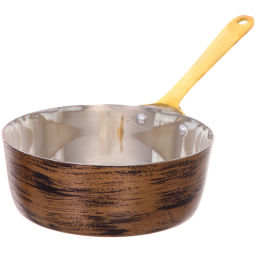 Ковш из нержавеющей стали для соуса 0,5л 14см цвет Антик