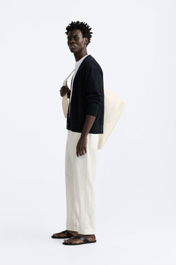 ZARA %100 KETEN PANTOLON  фото 33