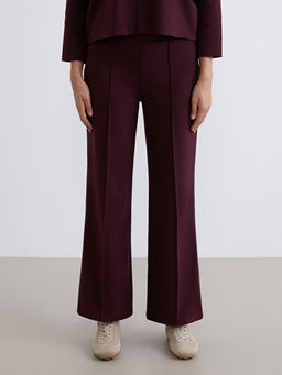 Beli Lastikli Kad?n Triko Pantolon