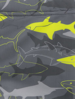 ACOOLA / Трусы купальные детские для мальчиков Orlando хаки принт  фото 3