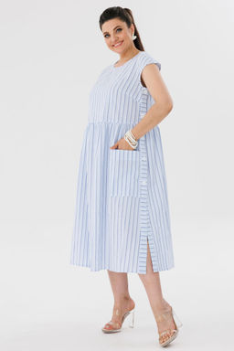 Платье ANELLI 1059 топаз  фото 5