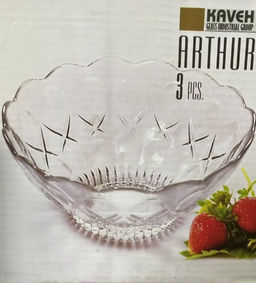 KAVEH/ARTHUR Набор салатников 3шт. 15см арт. 7109