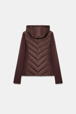 CONTRAST PUFFER JACKET - Zara фото 9