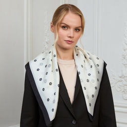 Платок 70х70 см - Мастерская ПОКРОВ фото 6