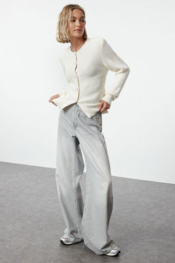 TRENDYOLMILLA Ekru Ekstra Yumusak Dokulu Triko H?rka TWOAW25HI00119 фото 2