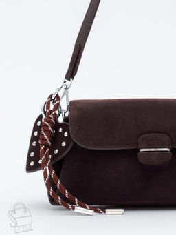 Сумка женская кожаная 6660VG coffee Vitelli Grassi