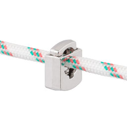 Зажим металл Micron GB 2012 d 6.5 мм в пакете 12 шт №06 черный никель