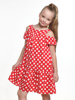 Платье в горох 22-7180 голубой горох - Mini maxi фото 6