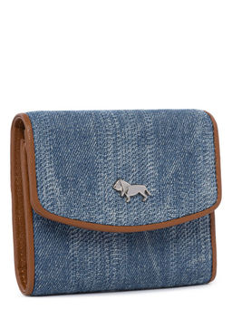 Кошелек Labbra L146-1036 l.blue jeans/luggage  фото 2