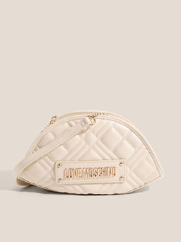 Женская сумка на плечо LOVE MOSCHINO QUILTED BAG Артикул 4561358, молочно-белый