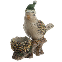 Фигурка декоративная "Птичка", L16 W6,5 H15 см, 2в.