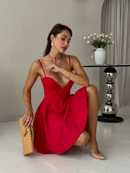 Платье AURA 3316-176 красный