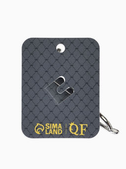 Брошь «Репей», цветок с бусиной, цветная в серебре