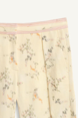 PANTAL?N ESTAMPADO FLORES LIMITED EDITION / Estampado - Zara фото 7