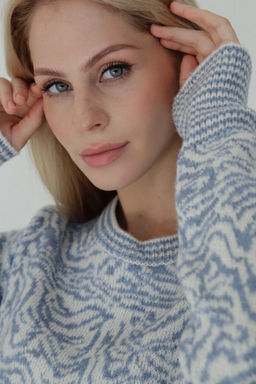 10414 Джемпер серо-голубой - Martichelli фото 5