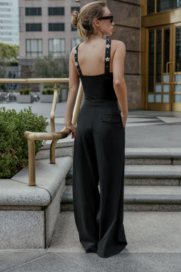 FLORAL STRETCH HALTER BODYSUIT - Zara фото 3