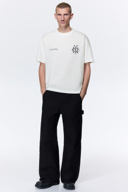 Camiseta con estampado Loose Fit - H&m фото 15