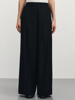 Брюки прямые с резинкой в поясе / Zarina  фото 2