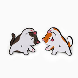 Цена за 20 шт. Значки деревянные Самые милые значки в шоубоксе, 20 шт.